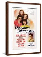 Daughters Courageous, 1939-null-Framed Art Print