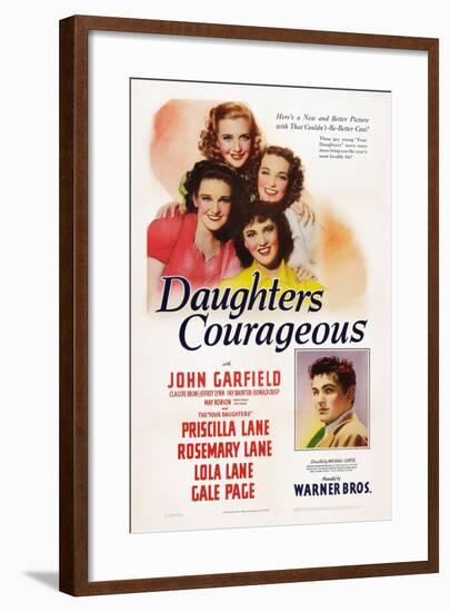 Daughters Courageous, 1939-null-Framed Art Print