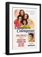 Daughters Courageous, 1939-null-Framed Art Print