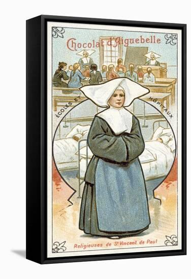 Daughters of Charity of Saint Vincent De Paul-null-Framed Stretched Canvas