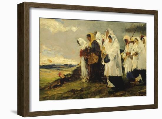 Daughters of Mary-Lorenzo Delleani-Framed Giclee Print