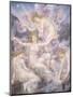 Daughters of the Mist-Evelyn De Morgan-Mounted Giclee Print