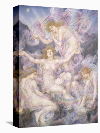 Daughters of the Mist-Evelyn De Morgan-Stretched Canvas