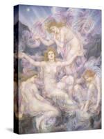 Daughters of the Mist-Evelyn De Morgan-Stretched Canvas