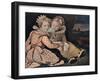 Daughters of the Painter, 17th Century-Paul de Vos-Framed Giclee Print