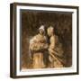 Daumier: Virgin & Child-Honore Daumier-Framed Giclee Print