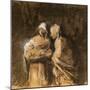 Daumier: Virgin & Child-Honore Daumier-Mounted Giclee Print