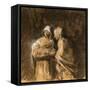 Daumier: Virgin & Child-Honore Daumier-Framed Stretched Canvas