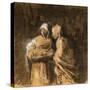 Daumier: Virgin & Child-Honore Daumier-Stretched Canvas