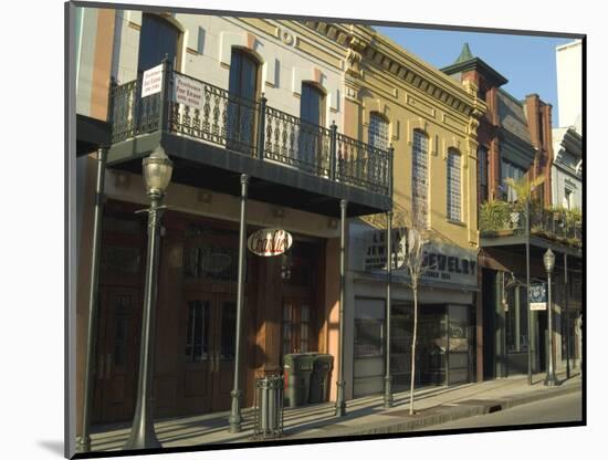 Dauphin Street, Downtown, Mobile, Alabama, USA-Ethel Davies-Mounted Photographic Print