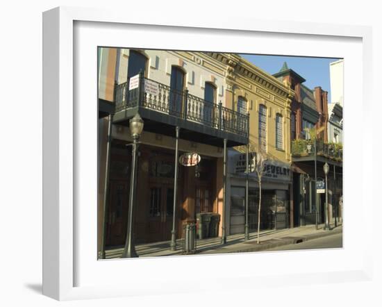 Dauphin Street, Downtown, Mobile, Alabama, USA-Ethel Davies-Framed Photographic Print