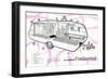 Dauphine Continential Travel Trailer-null-Framed Art Print