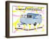 Dauphine Continential Travel Trailer-null-Framed Art Print