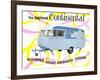 Dauphine Continential Travel Trailer-null-Framed Art Print