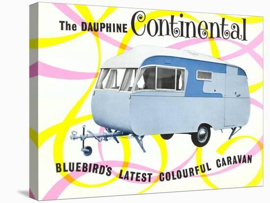 Dauphine Continential Travel Trailer-null-Stretched Canvas