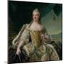 Dauphine Marie-Josephe De Saxe (1731-67) 1751-Jean-Marc Nattier-Mounted Giclee Print