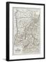 Dauphine Old Map, France-marzolino-Framed Art Print