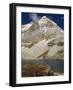 Dauzhengcuo Lake and Xiannairi Mountain, Yading Nature Reserve, Sichuan Province, China-Jochen Schlenker-Framed Photographic Print