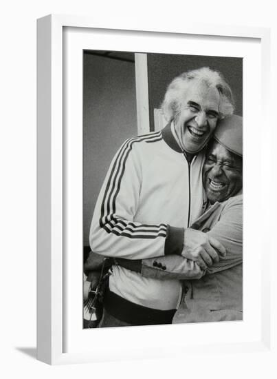 Dave Brubeck and Dizzy Gillespie at the Capital Radio Jazz Festival, Alexandra Palace, London, 1979-Denis Williams-Framed Photographic Print