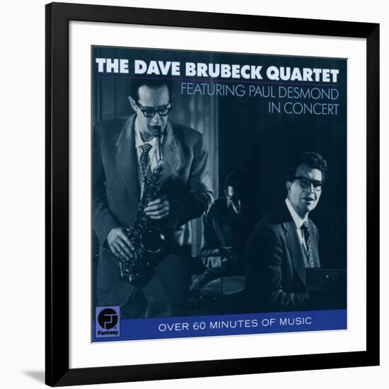 Dave Brubeck Quartet - Featuring Paul Desmond in Concert-null-Framed Art Print