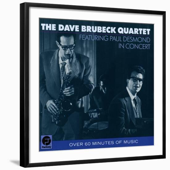 Dave Brubeck Quartet - Featuring Paul Desmond in Concert-null-Framed Art Print