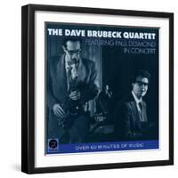 Dave Brubeck Quartet - Featuring Paul Desmond in Concert-null-Framed Art Print