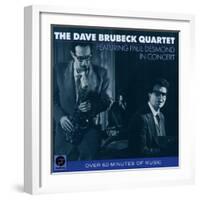 Dave Brubeck Quartet - Featuring Paul Desmond in Concert-null-Framed Art Print