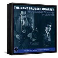 Dave Brubeck Quartet - Featuring Paul Desmond in Concert-null-Framed Stretched Canvas