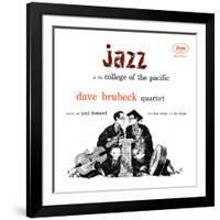 Dave Brubeck Quartet - Jazz at College of the Pacific-null-Framed Art Print