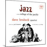 Dave Brubeck Quartet - Jazz at College of the Pacific-null-Mounted Art Print