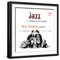 Dave Brubeck Quartet - Jazz at College of the Pacific-null-Framed Art Print