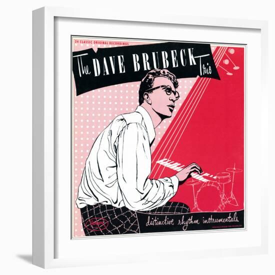 Dave Brubeck Trio - 24 Classic Original Recordings-null-Framed Art Print