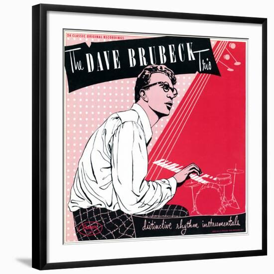 Dave Brubeck Trio - 24 Classic Original Recordings-null-Framed Art Print