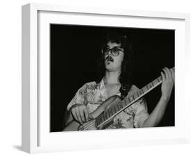 Dave Carpenter, Bass Guitarist with Buddy Richs Band, at the Royal Festival Hall, London, 1985-Denis Williams-Framed Photographic Print