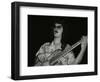 Dave Carpenter, Bass Guitarist with Buddy Richs Band, at the Royal Festival Hall, London, 1985-Denis Williams-Framed Photographic Print