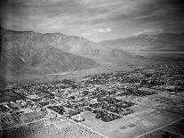 Aerial View of Palm Springs-Dave Cicero-Framed Stretched Canvas