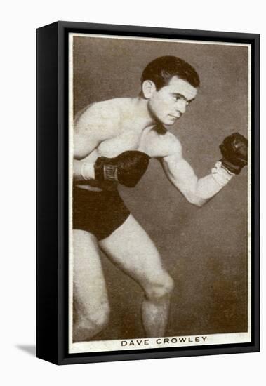 Dave Crowley, British Boxer, 1938-null-Framed Stretched Canvas
