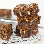 Brownies on Cake Rack-Dave King-Photographic Print