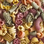 Pasta in Assorted Shapes and Colours (Filling the Image)-Dave King-Photographic Print