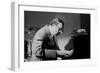 Dave Lee, Jazz Fm London, 1990-Brian O'Connor-Framed Photographic Print