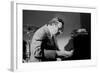 Dave Lee, Jazz Fm London, 1990-Brian O'Connor-Framed Photographic Print