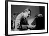 Dave Lee, Jazz Fm London, 1990-Brian O'Connor-Framed Photographic Print