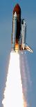 Space Shuttle Discovery-Dave Martin-Framed Stretched Canvas