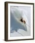 Dave Richards Skiing in Deep Powder Snow-Lee Cohen-Framed Premium Photographic Print