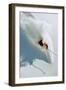 Dave Richards Skiing in Deep Powder Snow-Lee Cohen-Framed Photographic Print