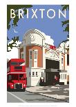 London Routemaster - Dave Thompson Contemporary Travel Print-Dave Thompson-Giclee Print