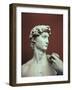 David, 1501-04-Michelangelo Buonarroti-Framed Giclee Print