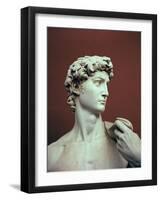 David, 1501-04-Michelangelo Buonarroti-Framed Giclee Print