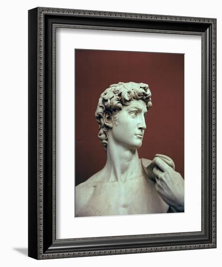 David, 1501-04-Michelangelo Buonarroti-Framed Giclee Print