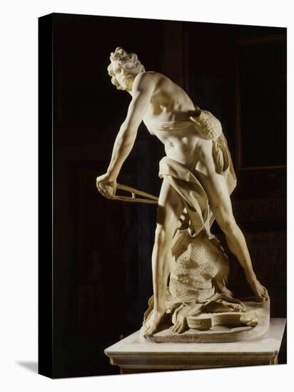 David, 1622-24, marble-Gian Lorenzo Bernini-Stretched Canvas